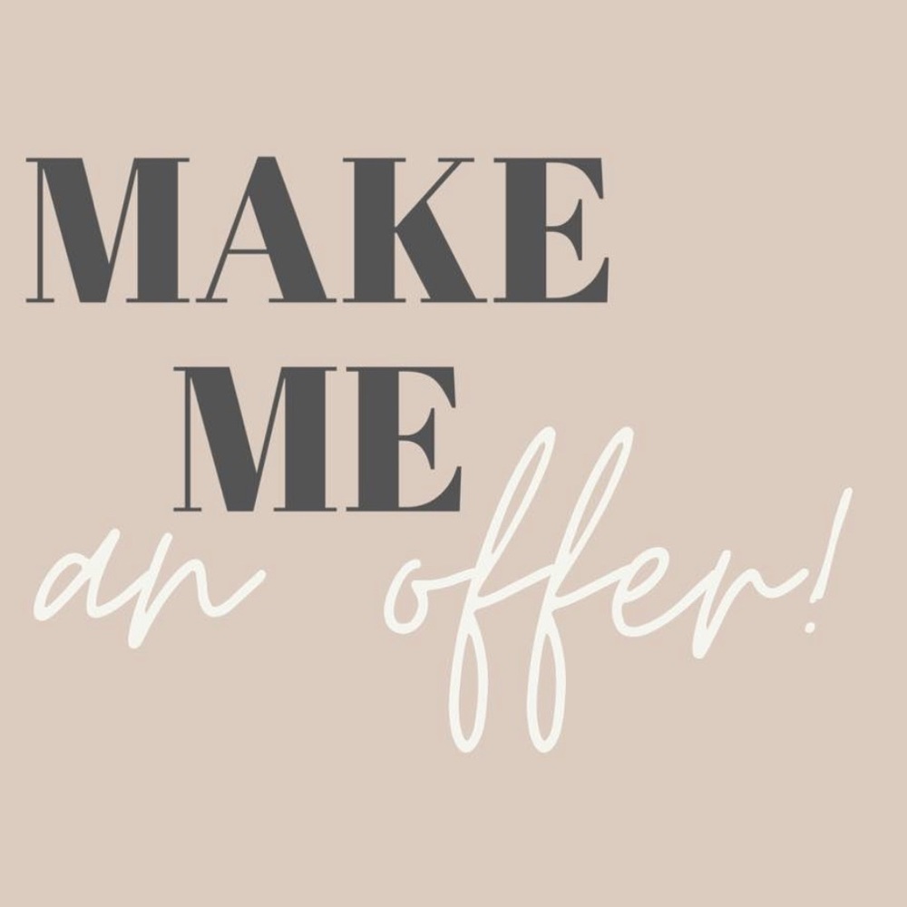 All reasonable offers accepted!!